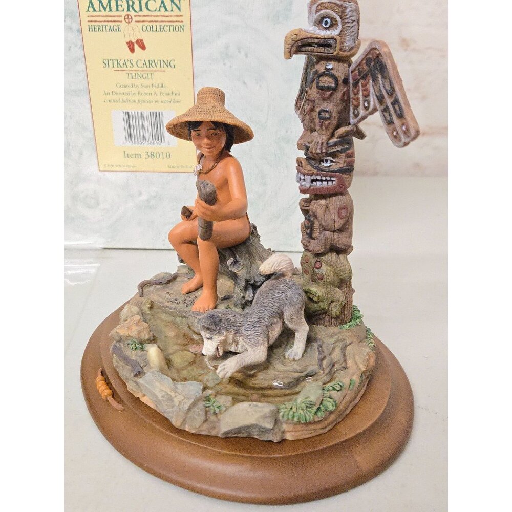 The Native American Heritage Collection Sitka's Carving Figurine - Picture 3 of 6